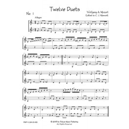 Twelve Duets for Horn (KV 487) Twelve Duets for Horn (KV 487)