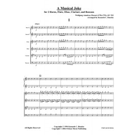 A Musical Joke A Musical Joke