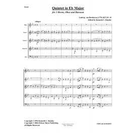 Quintet in Eb Major, H. 19 Quintet in Eb Major, H. 19