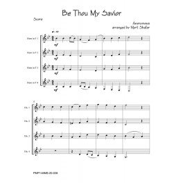 Be Thou My Savior Be Thou My Savior