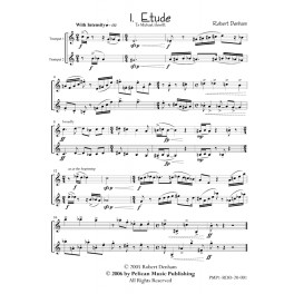 Concert Etudes for Two Trumpets