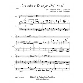 Concerto in D, Op 2 no. 12 Concerto in D, Op 2 no. 12