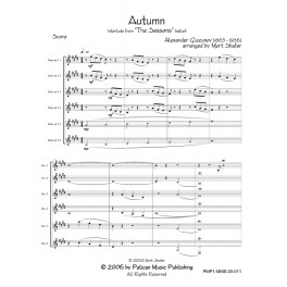 Autumn Interlude from "The Seasons" ballet Autumn Interlude from "The Seasons" ballet